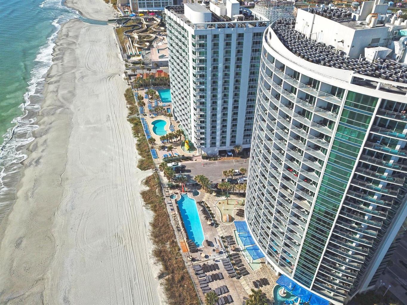 New Modern, Direct Oceanfront, Boardwalk, Views! Apartment Myrtle Beach Bagian luar foto