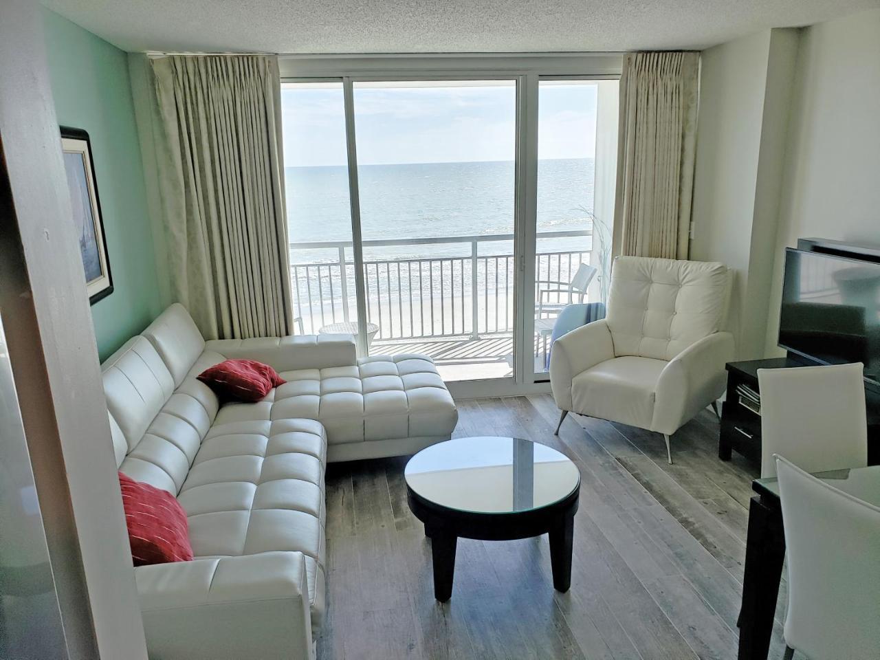 New Modern, Direct Oceanfront, Boardwalk, Views! Apartment Myrtle Beach Bagian luar foto