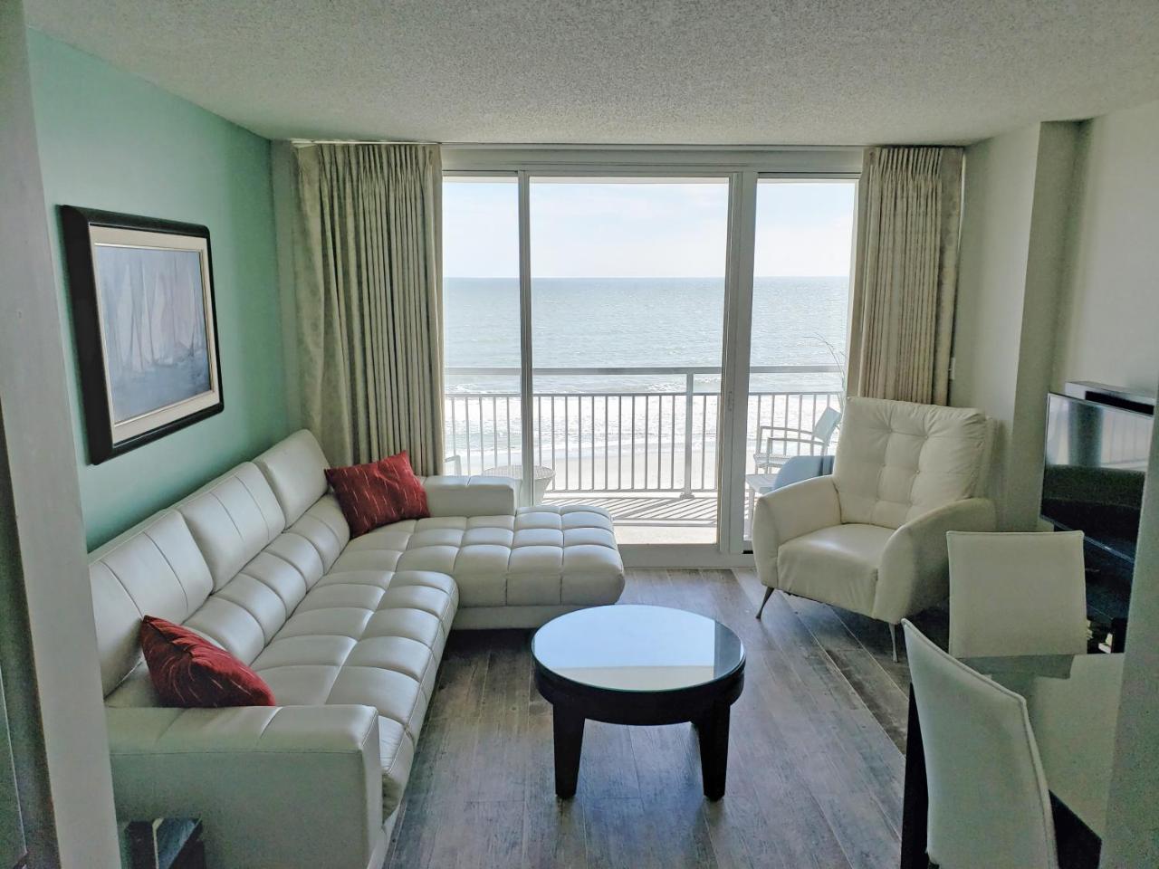 New Modern, Direct Oceanfront, Boardwalk, Views! Apartment Myrtle Beach Bagian luar foto